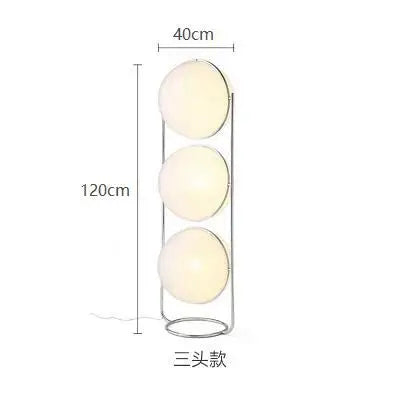 Creative E27 Acrylic Ball Floor Lamp