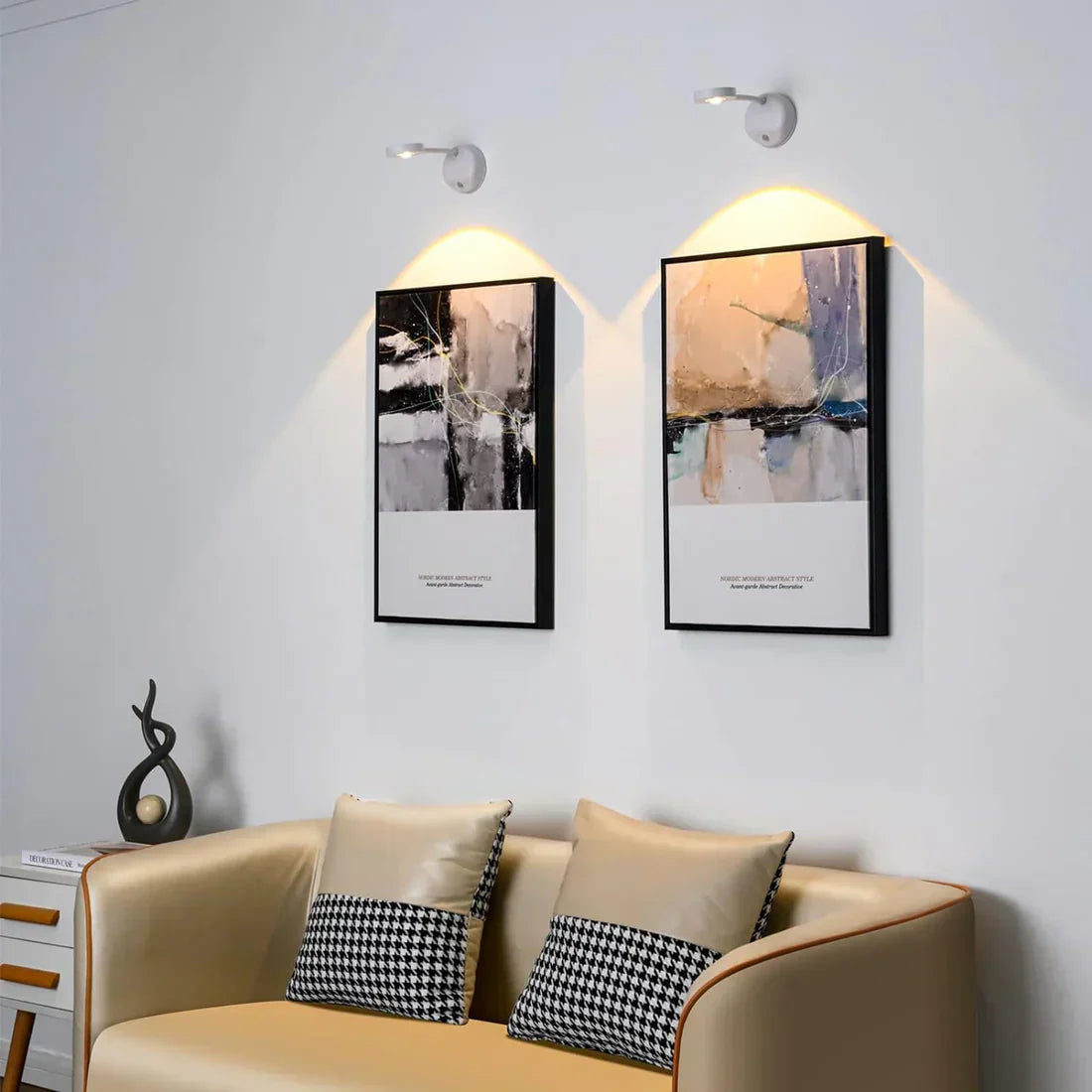 Rechargeable LED Wall Light | SmartGlow Motion Sensor Cordless Dimmable Lamp