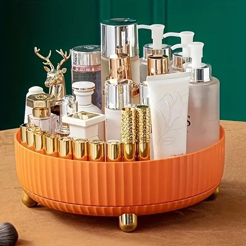 360 Degree Rotating Lazy Susan Makeup Organizer Tray