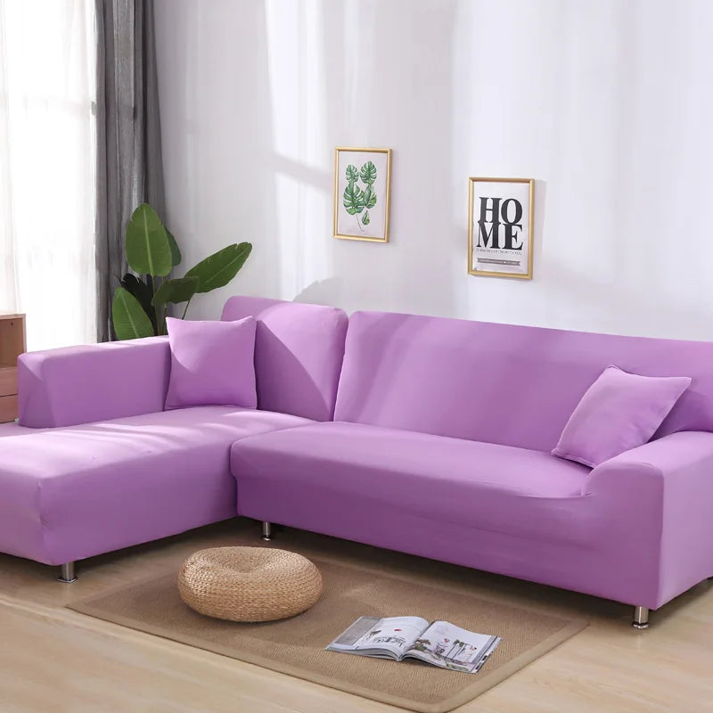 Elastic Anti-Slip L Shape Sofa Corner Slipcover