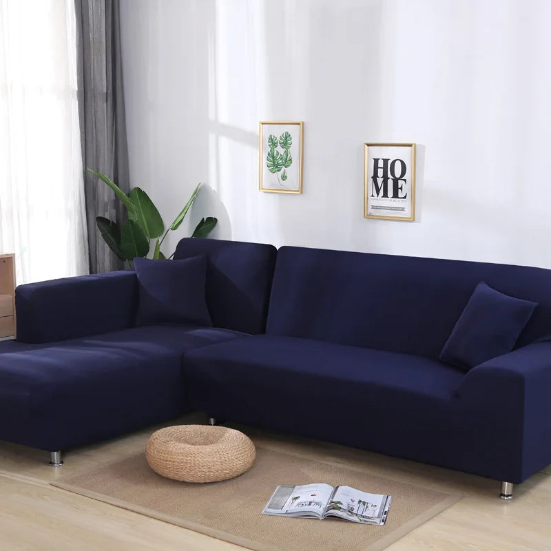 Elastic Anti-Slip L Shape Sofa Corner Slipcover