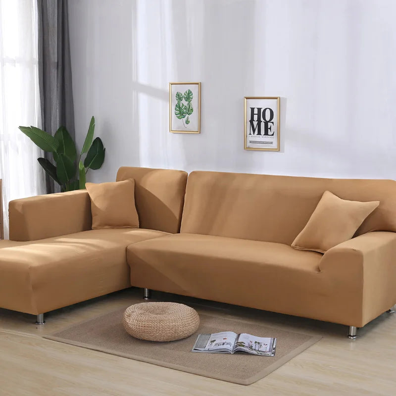 Elastic Anti-Slip L Shape Sofa Corner Slipcover