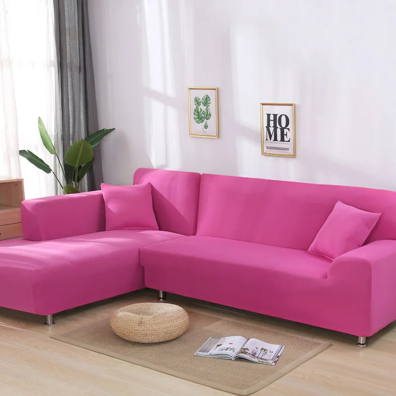 Elastic Anti-Slip L Shape Sofa Corner Slipcover