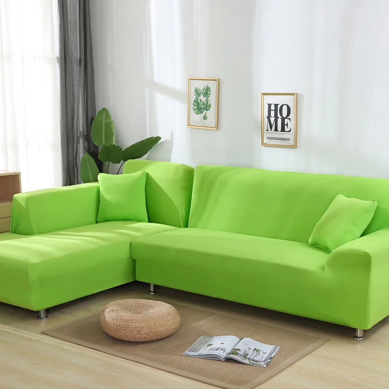 Elastic Anti-Slip L Shape Sofa Corner Slipcover