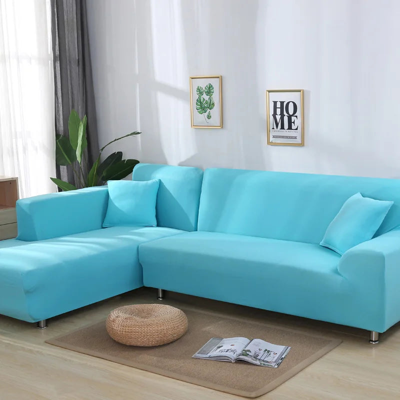 Elastic Anti-Slip L Shape Sofa Corner Slipcover