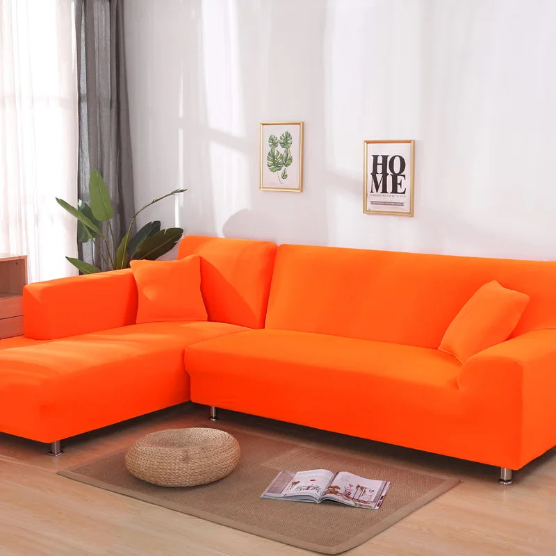 Elastic Anti-Slip L Shape Sofa Corner Slipcover