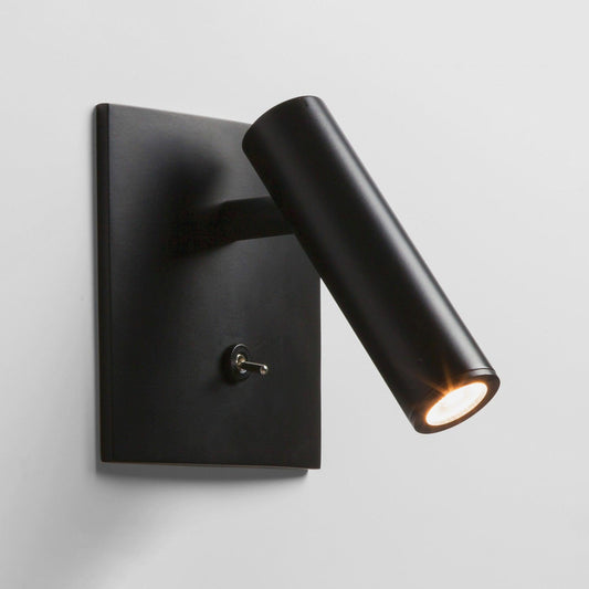 Micro Square Wall Light – Modern Hardwired Wall Sconce with Black Copper Finish