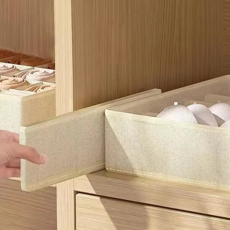 Fabric Drawer Underwear Bra Wardrobe Organizer
