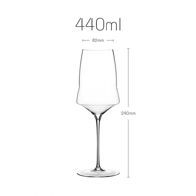 Josephine Style Handmade Crystal Wine Glass