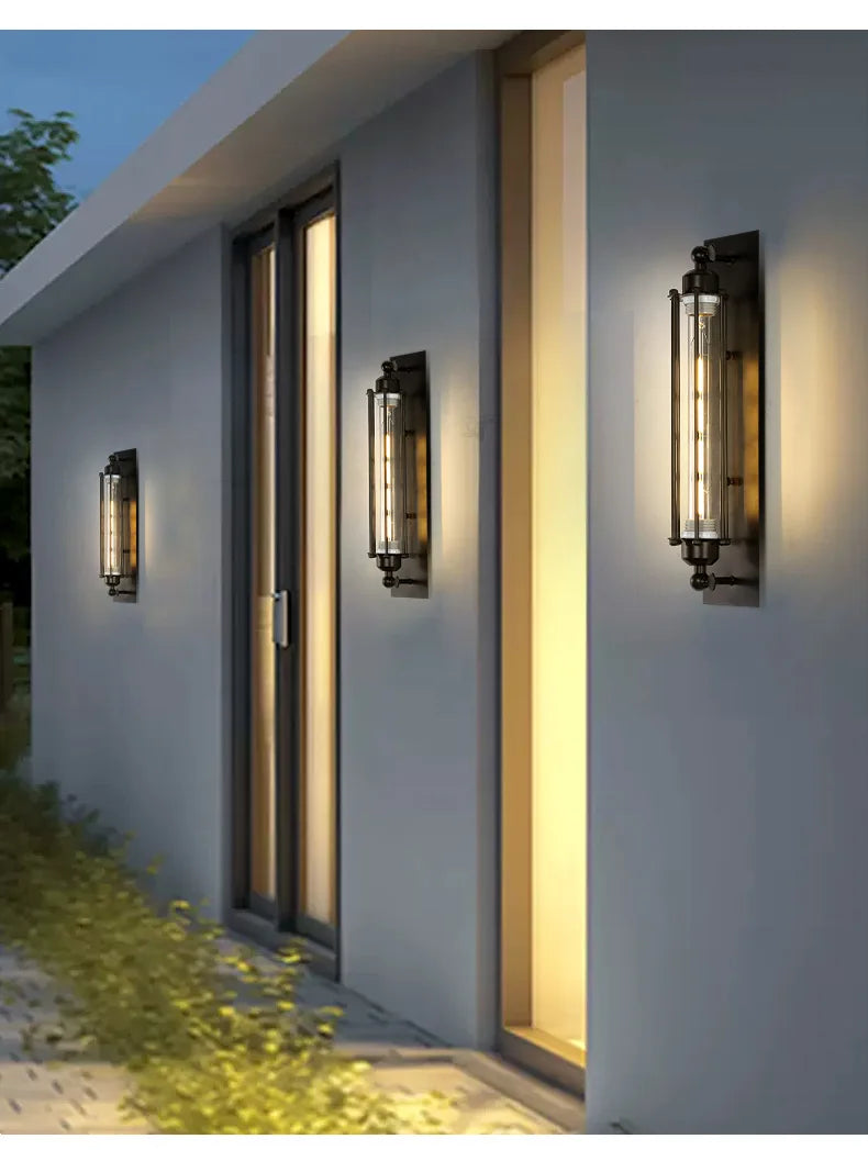 Retro Industrial Iron Loft Wall Sconce