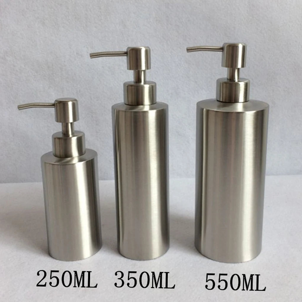 Stainless Steel Refillable Hand Soap Pump Dispenser