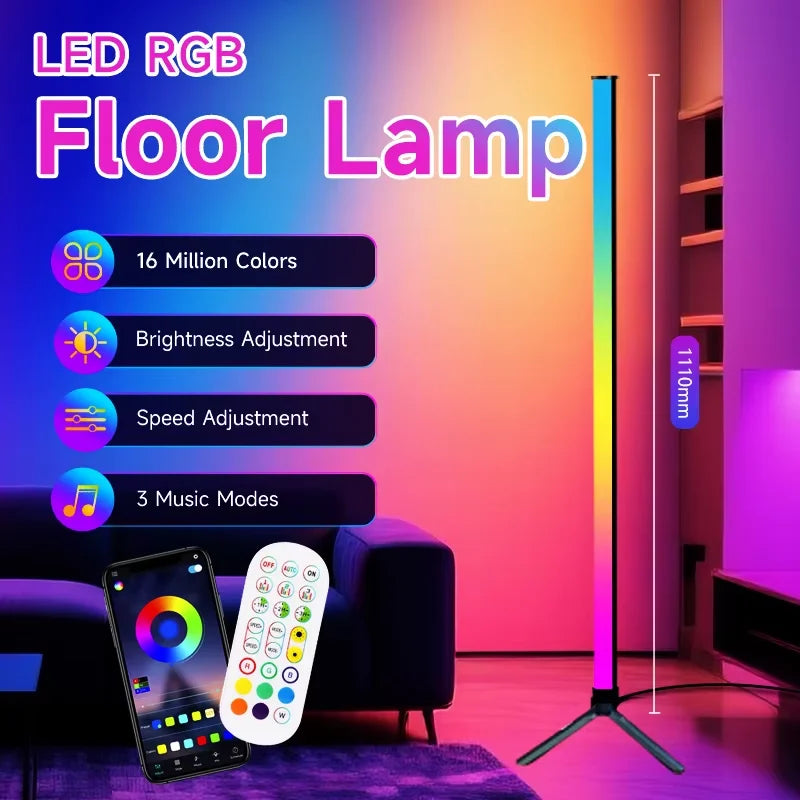 Dimmable USB Gooseneck Floor Lamp