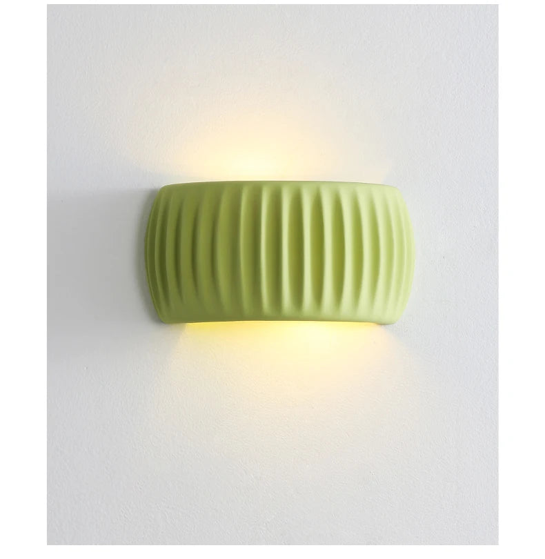 French Resin European Bedside Wall Lamp