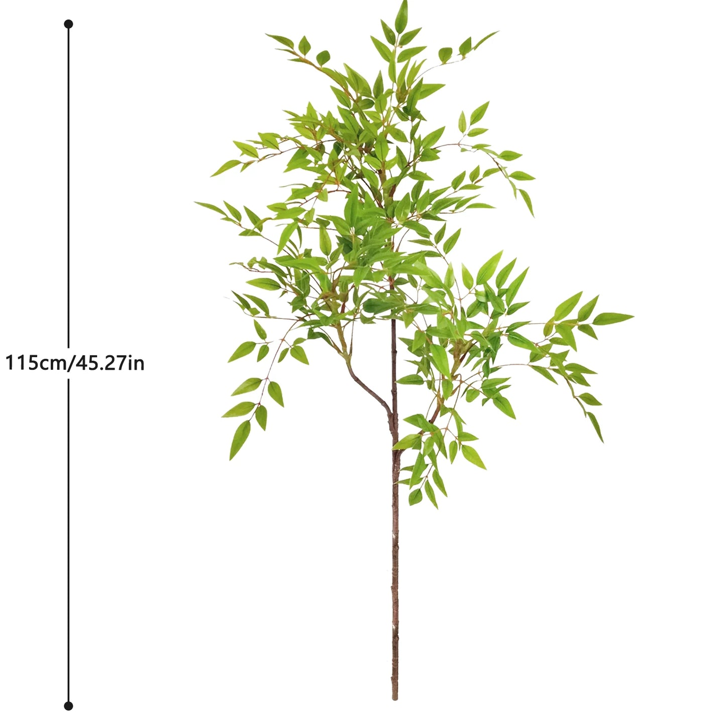 Realistic Silk Artificial Fiddle Leaf Fig Indoor Plant