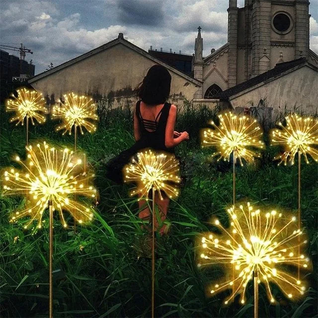 Solar Fairy Luminaires — Outdoor Copper Wire String for Garden Glow
