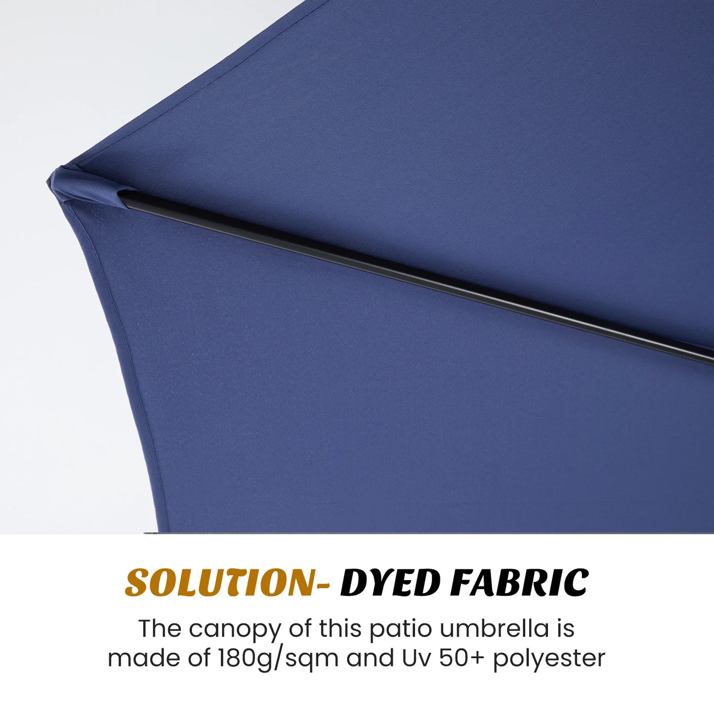 Garden Parasol — UV Protection & Adjustable Tilt