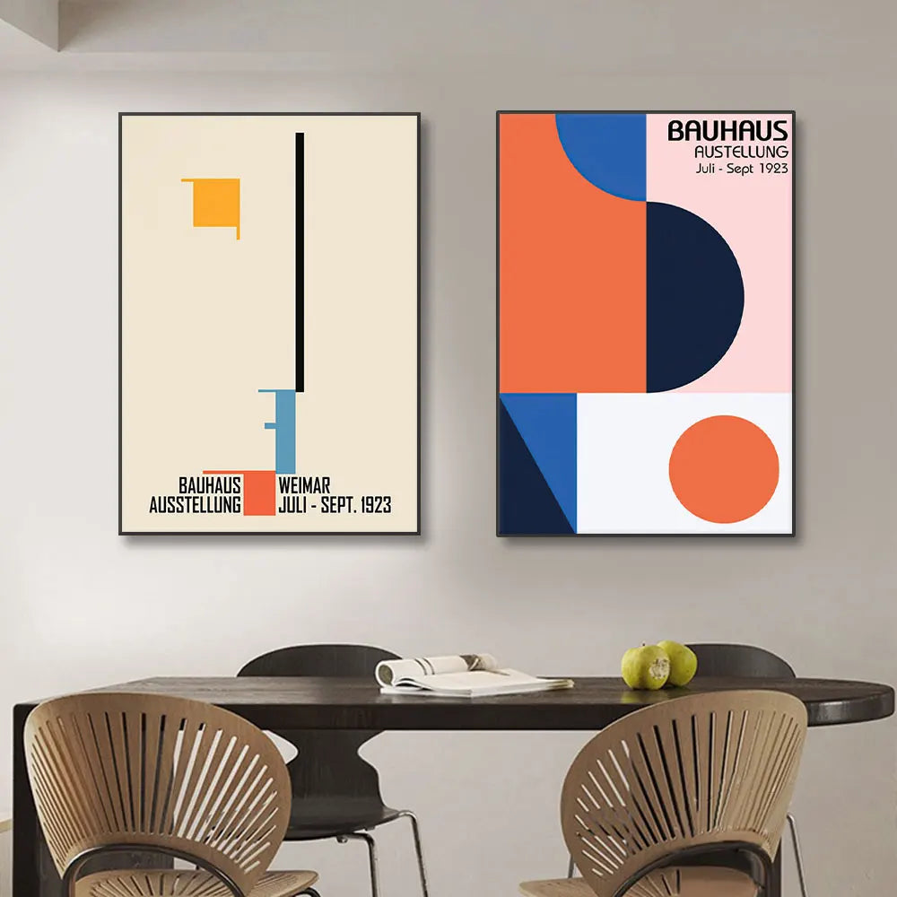 Mondrian Bauhaus Abstract Canvas Print