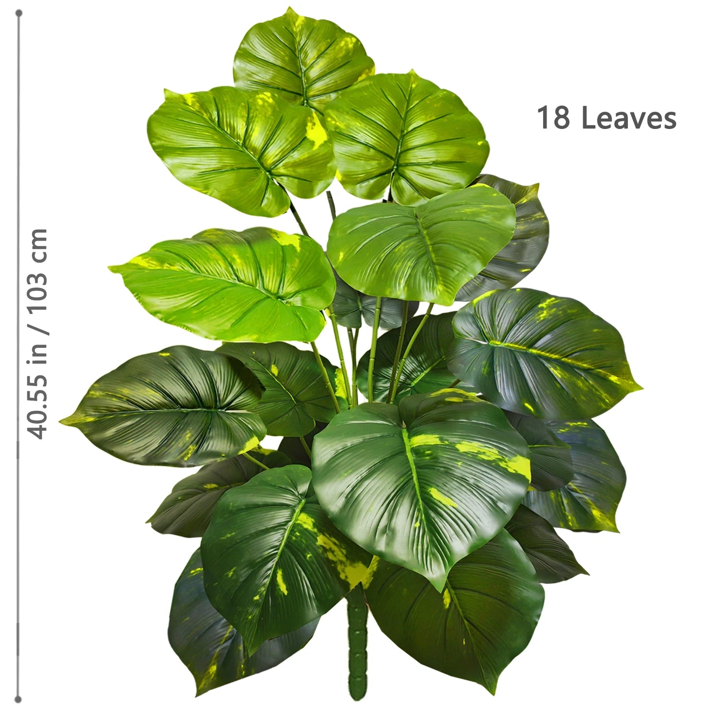 Silk Artificial Monstera Pothos Leaf Indoor Plant