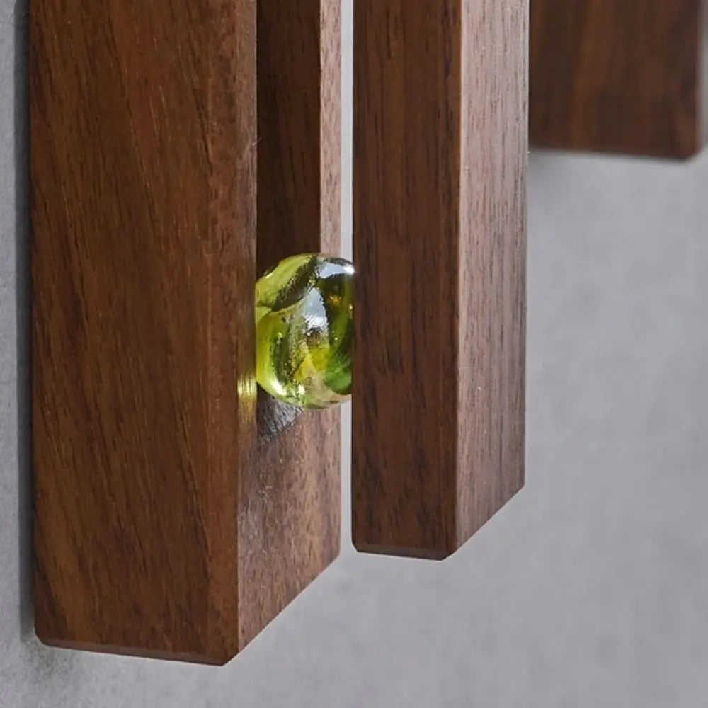 Strong Adhesive Wooden Wall Coat Hook Hanger