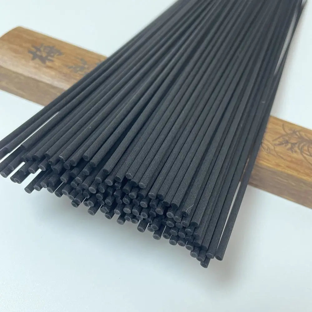 Black Fiber Rattan Reed Diffuser Aromatherapy Sticks