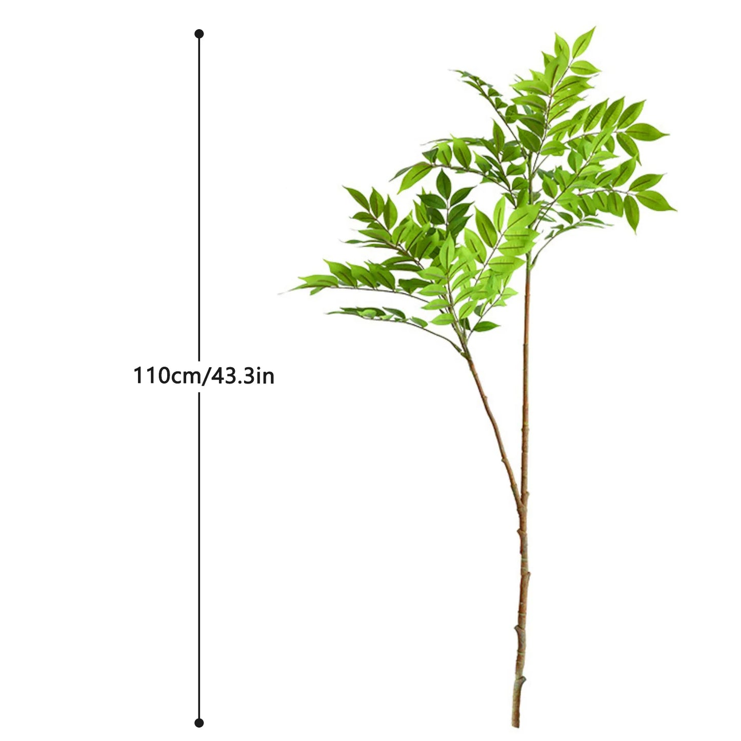 Realistic Silk Artificial Fiddle Leaf Fig Indoor Plant