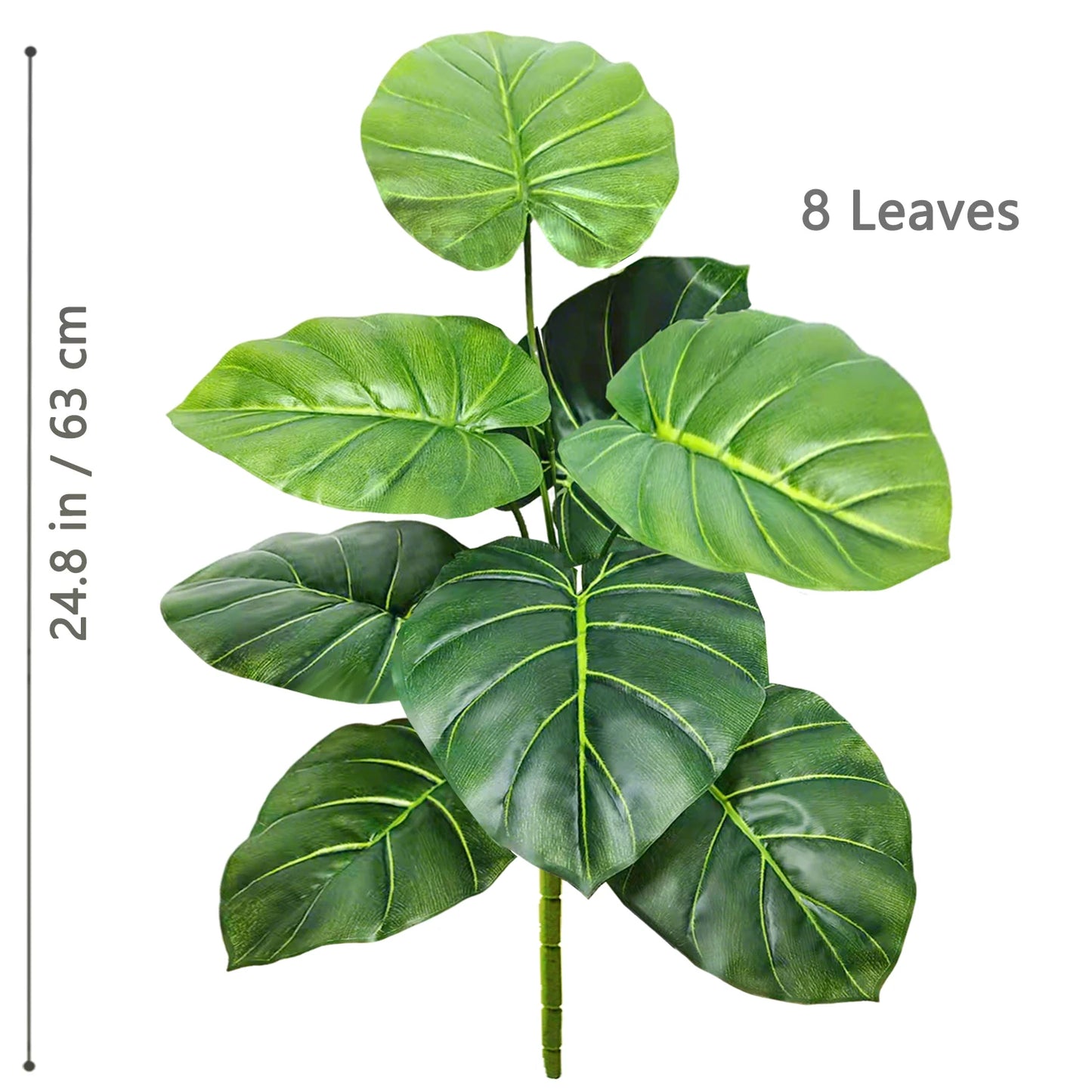 Silk Artificial Monstera Pothos Leaf Indoor Plant
