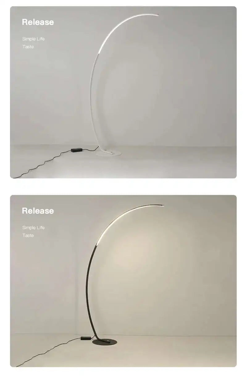 Nordic LED Corner Floor Lamp