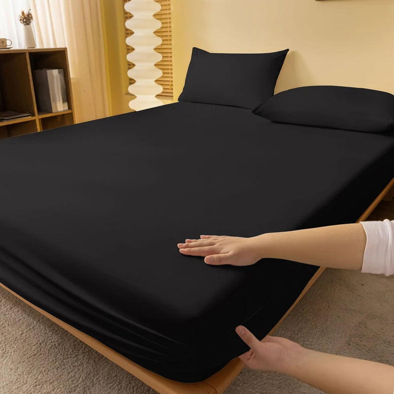 Matte Bed Sheet — Soft, Wrinkle Resistant Solid Color Bedding