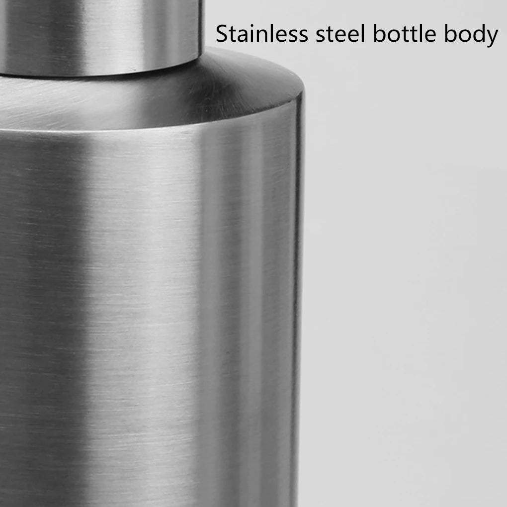 Stainless Steel Refillable Hand Soap Pump Dispenser