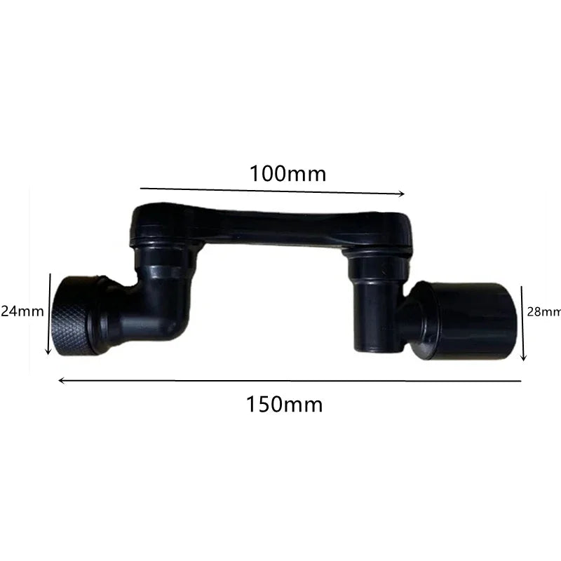 1080 Degree Swivel Universal Kitchen Faucet Extender