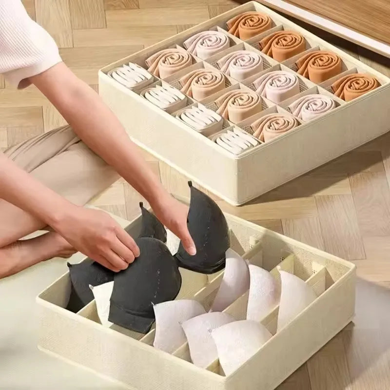 Fabric Drawer Underwear Bra Wardrobe Organizer