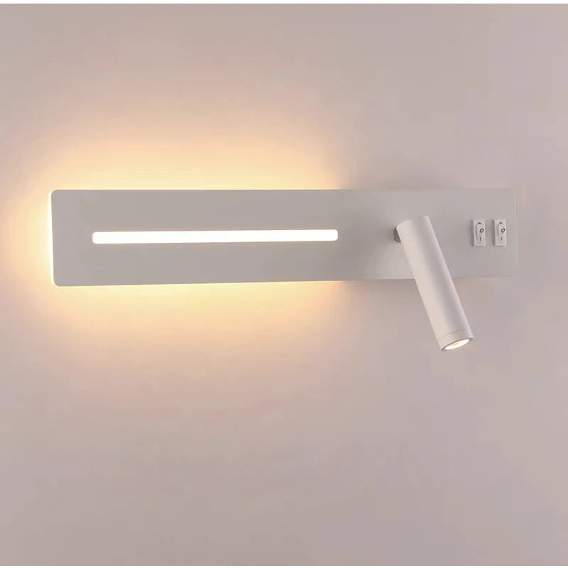 USB Charging Bedside Reading Wall Lamp