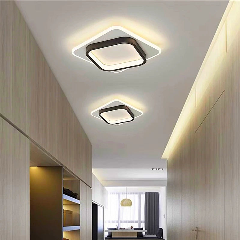 Nordic Metal Acrylic Touch Switch Ceiling Lamp