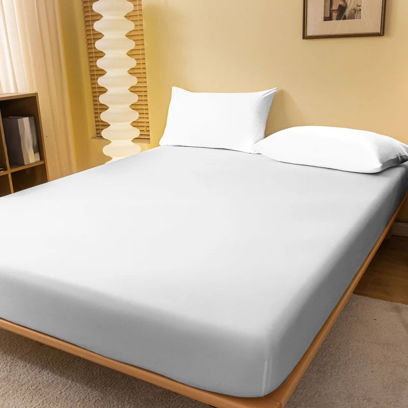 Matte Bed Sheet — Soft, Wrinkle Resistant Solid Color Bedding