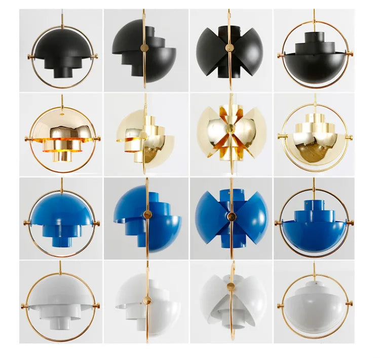 Nordic Metal Lampshade Art Deco Pendant Lamp