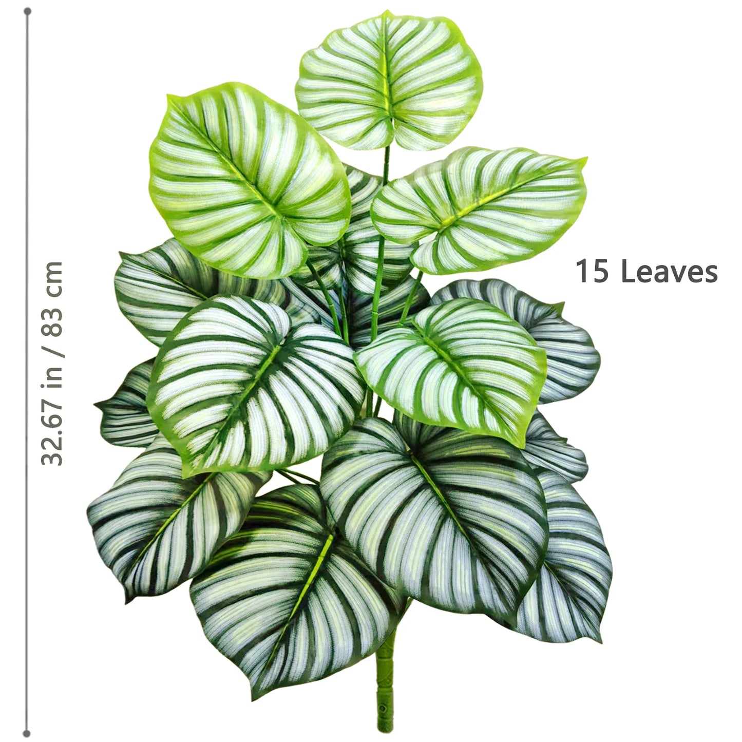 Silk Artificial Monstera Pothos Leaf Indoor Plant
