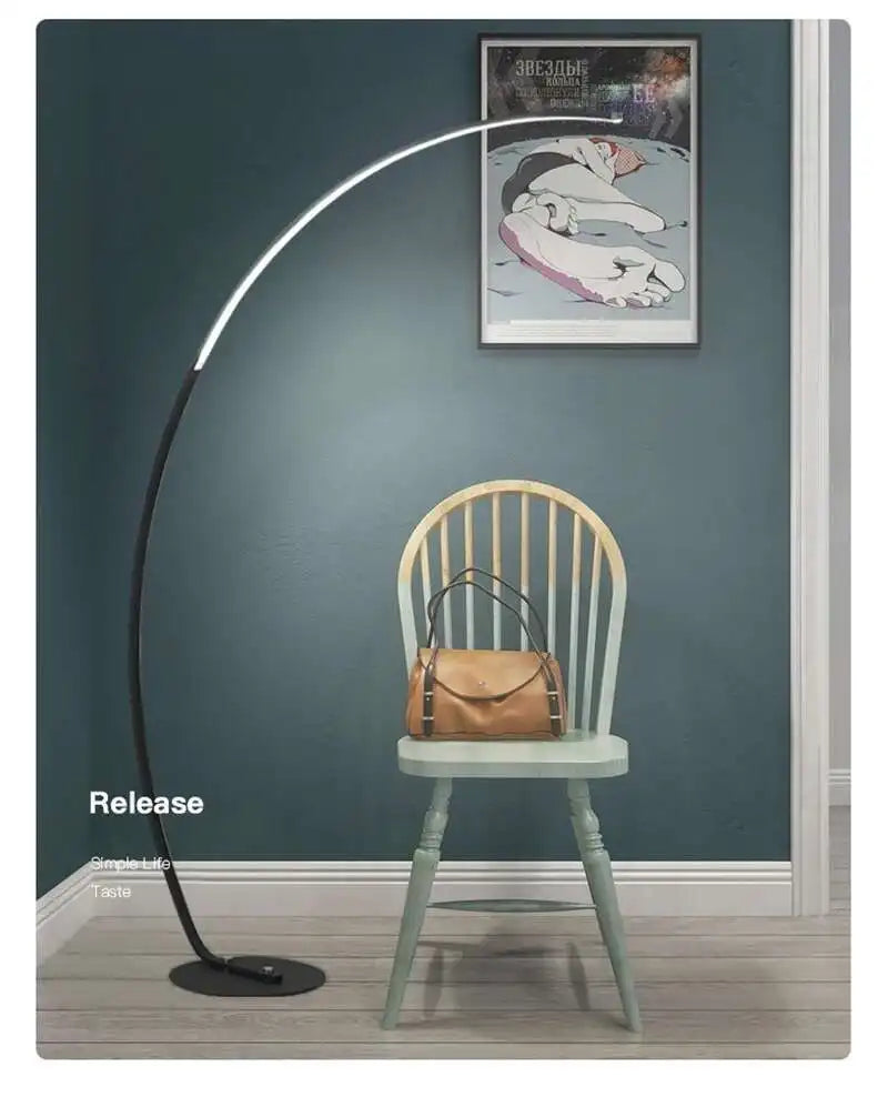 Nordic LED Corner Floor Lamp