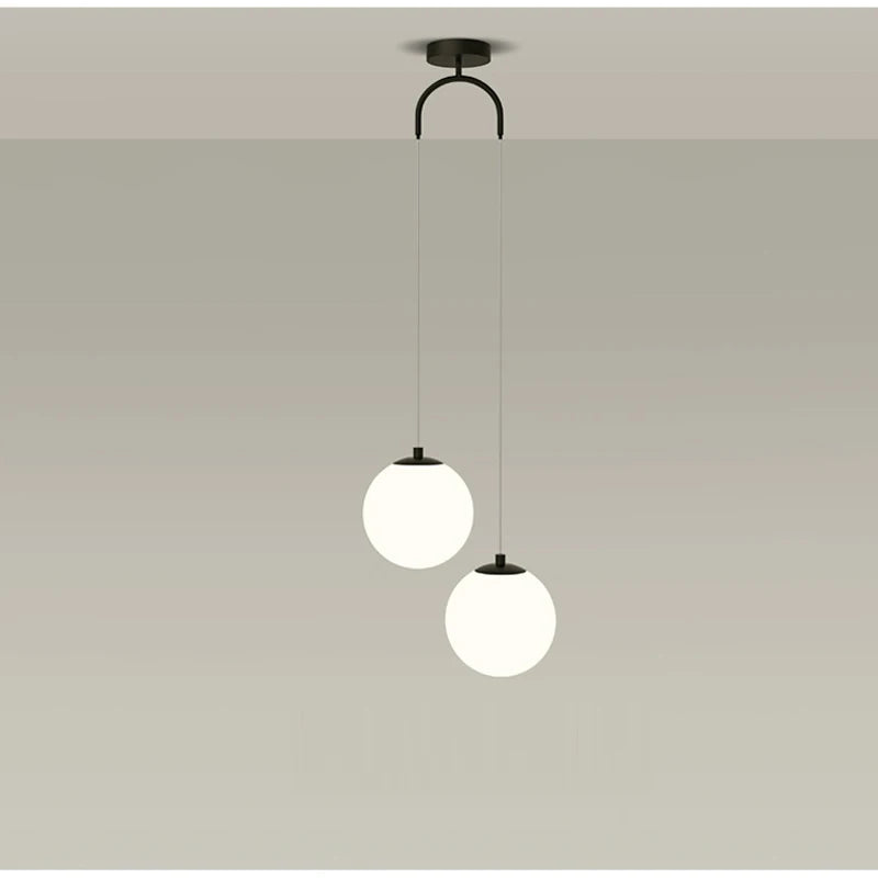 Nordic Glass Cord Pendant Lamp