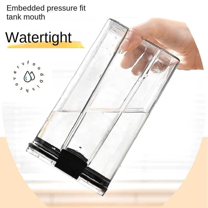 Moisture-Proof Sealed Acrylic Kitchen Storage Jar Set