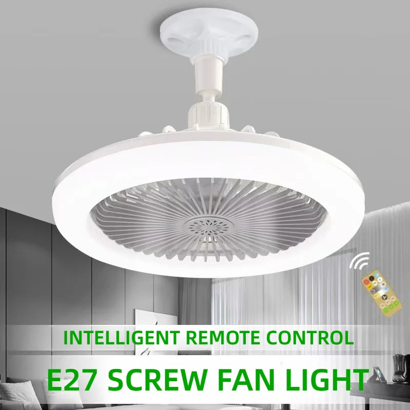 Rotatable Ceiling Fan — Quiet, Energy Efficient 3in1 LED Light