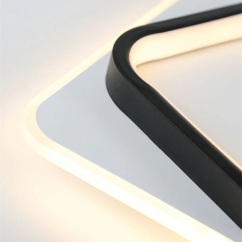 Nordic Metal Acrylic Touch Switch Ceiling Lamp
