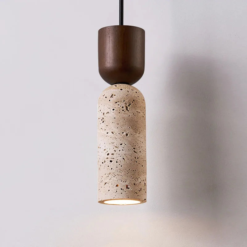 Japanese Wabi-Sabi Vintage Bedside Chandelier