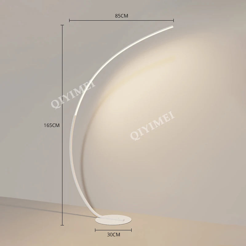 Nordic LED Corner Floor Lamp