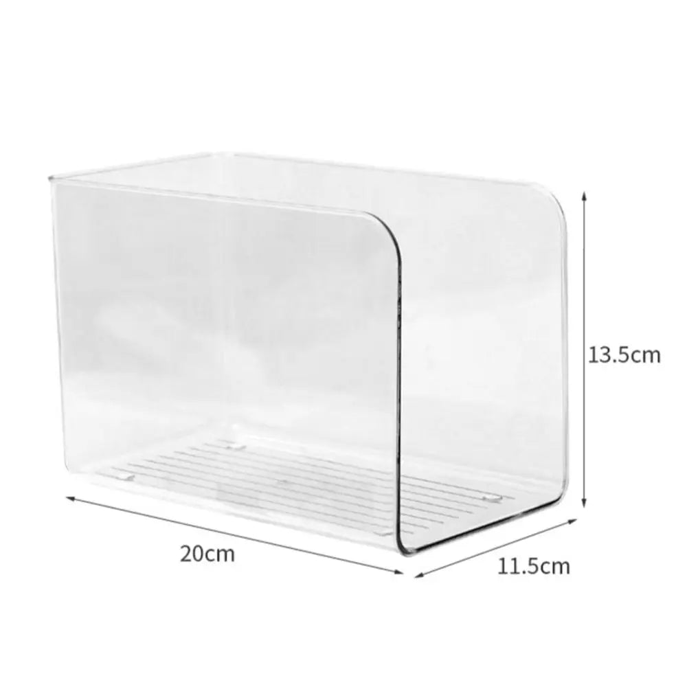 Transparent Acrylic U-Shaped Book Stand Desk Organizer