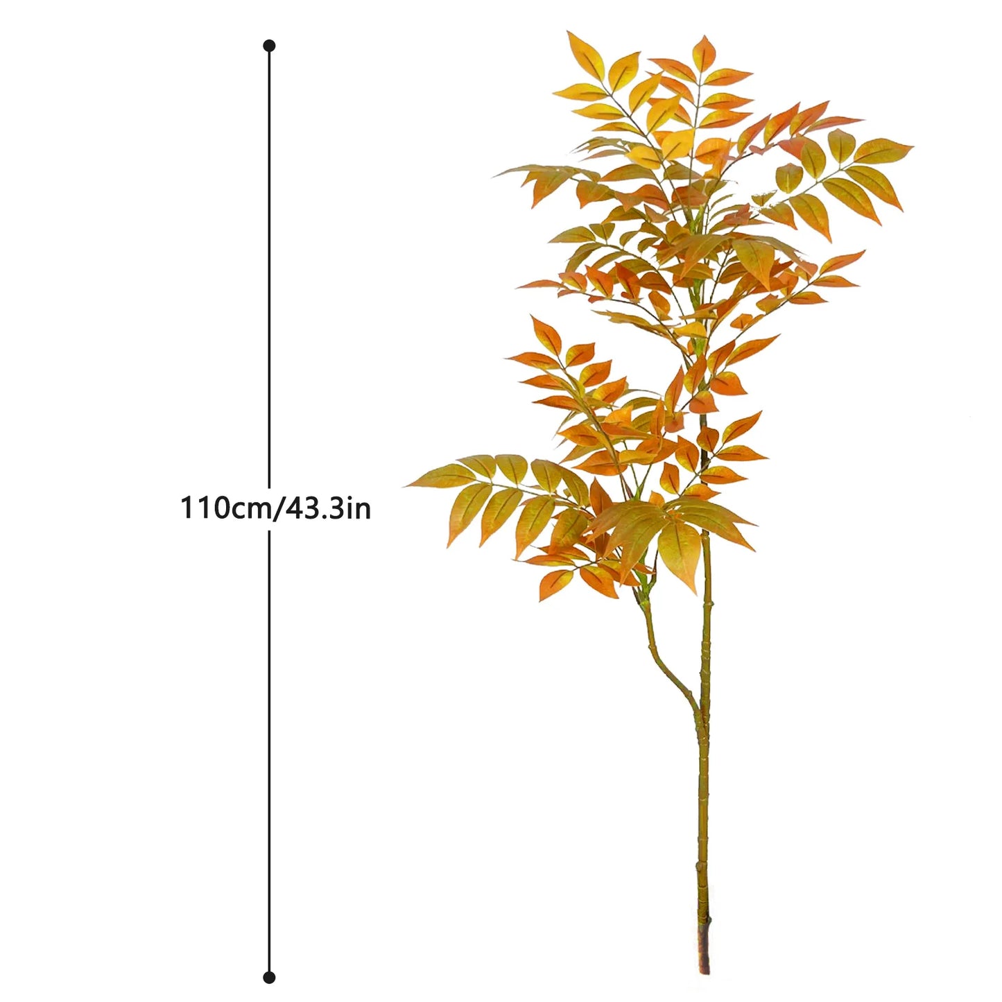 Realistic Silk Artificial Fiddle Leaf Fig Indoor Plant