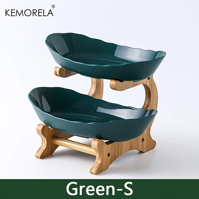 Modern 2-3 Layer Fruit Snack Candy Serving Stand
