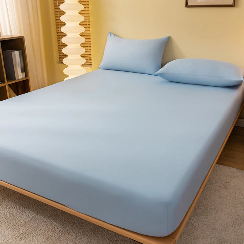 Matte Bed Sheet — Soft, Wrinkle Resistant Solid Color Bedding
