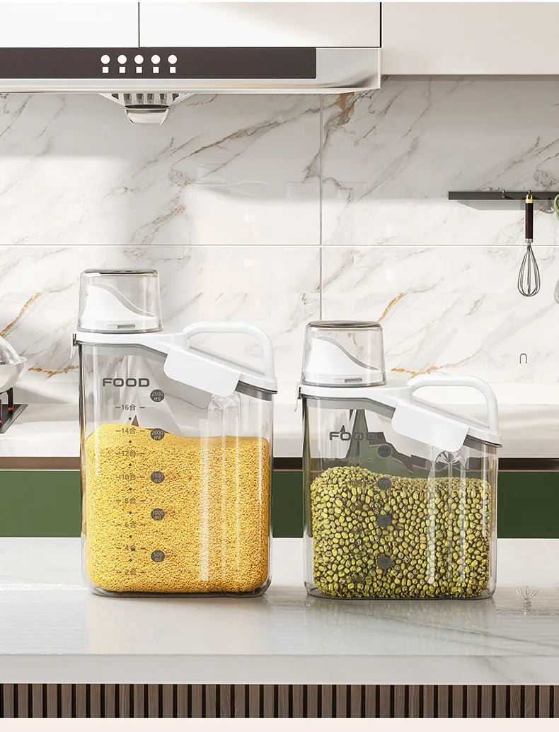 Double Seal Moisture-Proof Airtight Food Storage Container