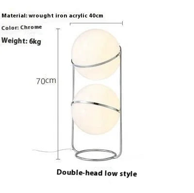 Creative E27 Acrylic Ball Floor Lamp