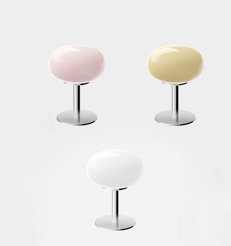 Macaron Glass Trichromatic Dimmable Table Lamp